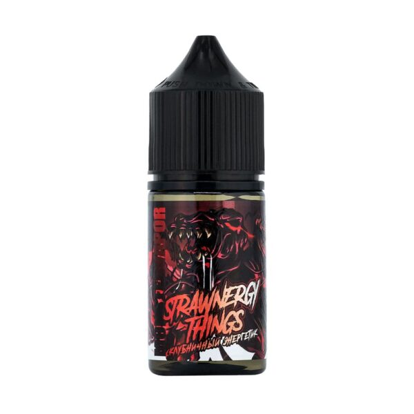 Жидкость MONSTERVAPOR Salt - Strawnergy Things 30мл (Клубничный энергетик) (20 mg) (М)