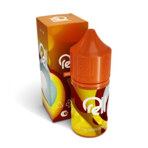 Жидкость RELL ORANGE - Pina Colada Cocktail (0мг+бустер 18мг) (М)