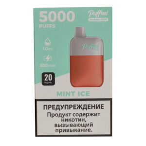 Одноразовая ЭС PuffMi DX5000 MeshBox - Mint Ice (Мята)