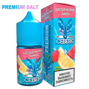 Жидкость Iceberg Ice Legend Salt - Кислая малина и лимон 30мл (20mg)