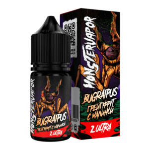 Жидкость MONSTERVAPOR Salt - Bugraipus 30мл (Грейпфрут с Малиной) (20mg)