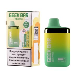 Одноразовая ЭС Geek Bar DF8000 - Кислое яблоко