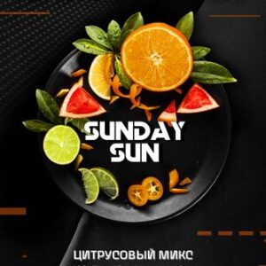 Табак для кальяна Black Burn - Sundaysun (Цитрусовый микс) 25г