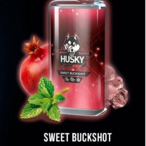 Одноразовая ЭС Husky Cyber 8000 - Sweet Buckshot (Гранат, Перечная Мята и Лед)