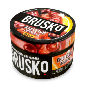 Бестабачная смесь для кальяна Brusko (Вишневый Лимонад) 50г Strong