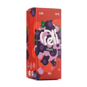 Жидкость Rell Low Cost Salt - Grape 28мл (0мг+бустер 18мг) (М)