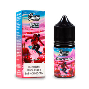 Жидкость Crazy Chill Salt - Cherry yogurt 30мл (20 Strong) (M)