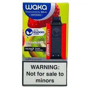 Одноразовая ЭС WAKA PA10000 - Strawberry Kiwi (EN 5%)