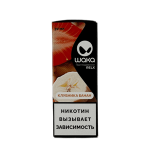 Жидкость Waka Salt - Клубника банан 30мл (20mg)