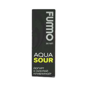 Жидкость FUMMO AQUA Sour - Йогурт с Кислой Клубникой 30мл (20mg)