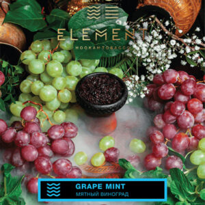 Табак Element Вода - Grape Mint (Мятный Виноград) 25г